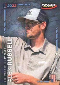 2022 Disc Golf Pro Tour #44 Alex Russell Front